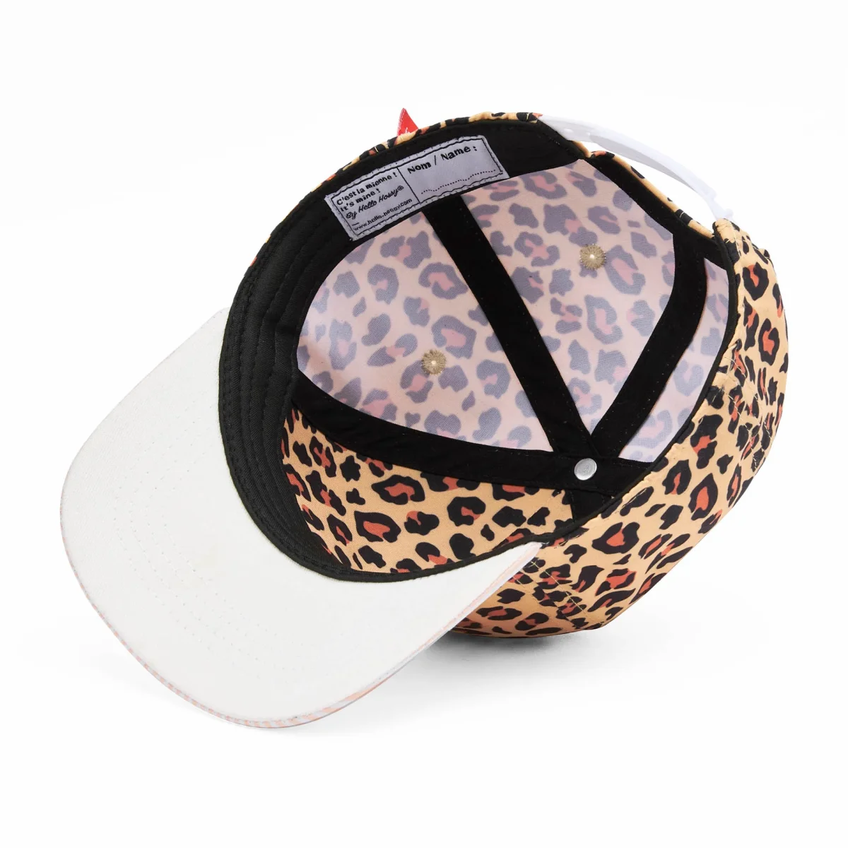Cappellino in cotone bio leopardato Limited Edition - immagine 6