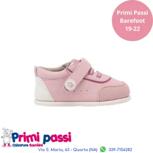 Primi Passi sneakers Barefoot Rosa