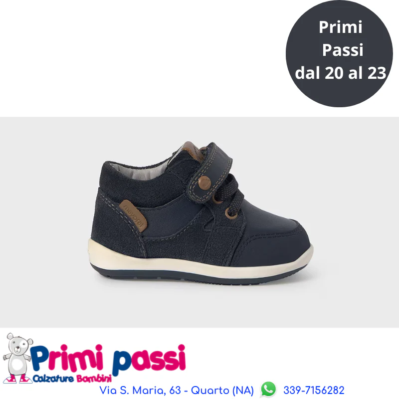 Scarpina Primi Passi Blu/Navy - immagine 2