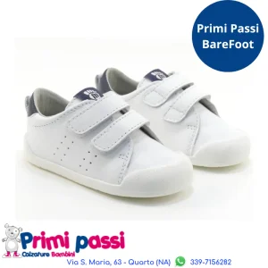 Sportiva Primi Passi "BareFoot" Bianca/Navy