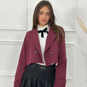 Giubbino Trench Crop ARG5904