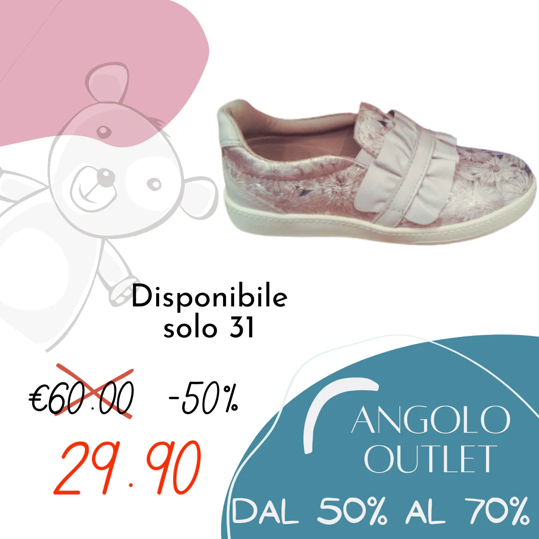 Sneakers Pelle Pablosky Fiorata - immagine 2