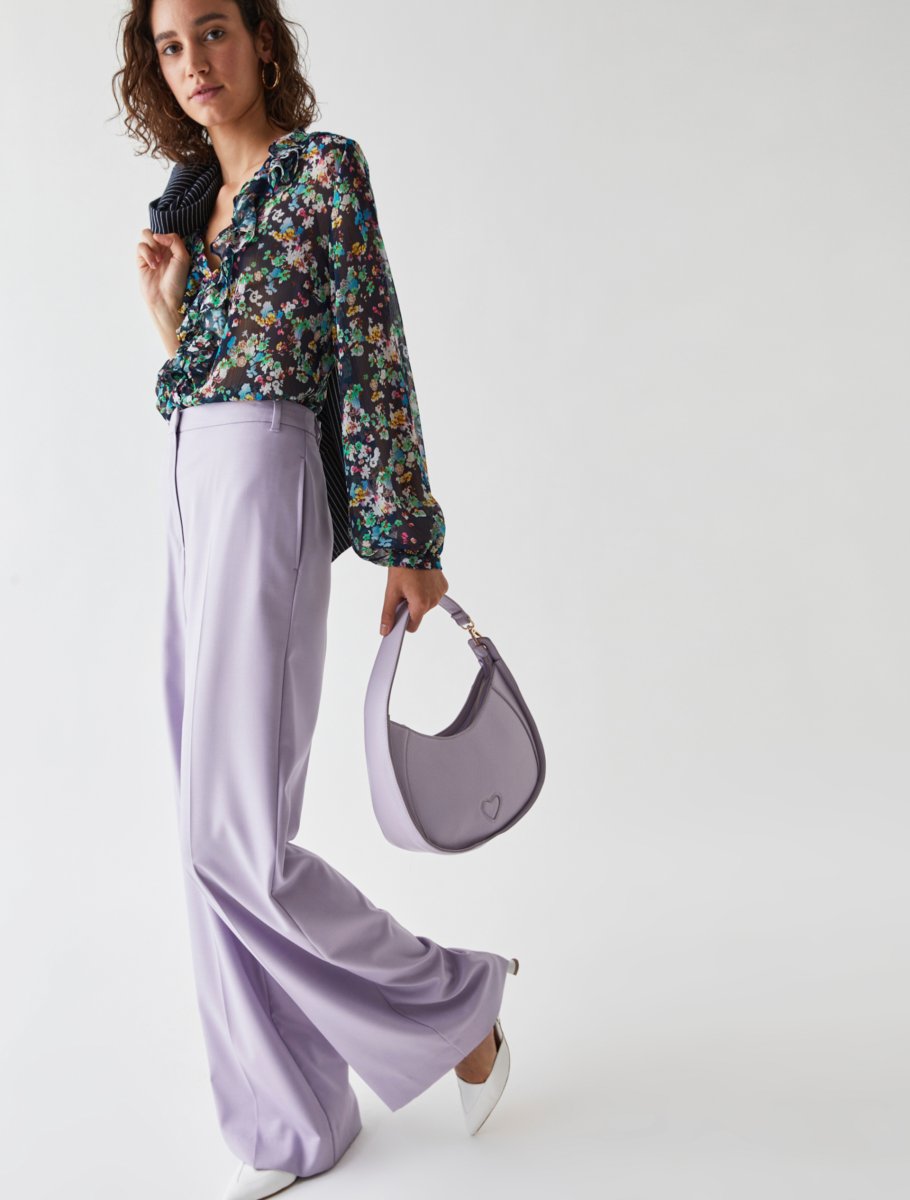 Pantaloni donna wide leg Lambro - immagine 3