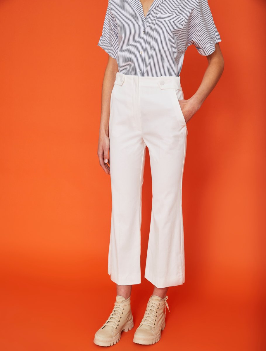 Pantaloni a zampa Maniero - immagine 2