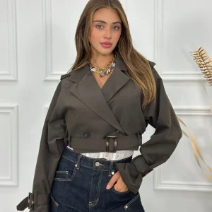 Giubbino Trench Crop ARG10517