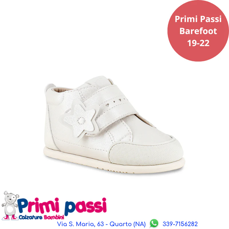 Primi Passi Barefoot Bianco/Perla - immagine 2