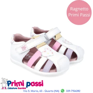 Ragnetto Primi Passi Bianco Cuore