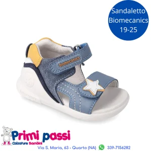Sandalo Primi Passi Biomecanics Blu/Indigo