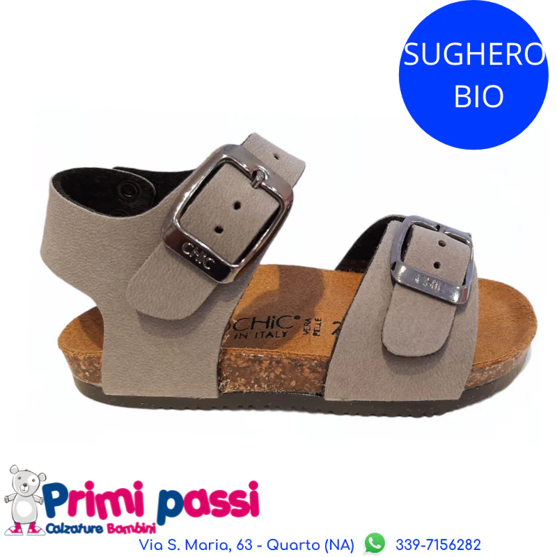 Sandalo Sughero West Grigio - immagine 2