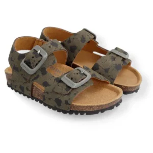 Sandalo Sughero Schizzi Kaki