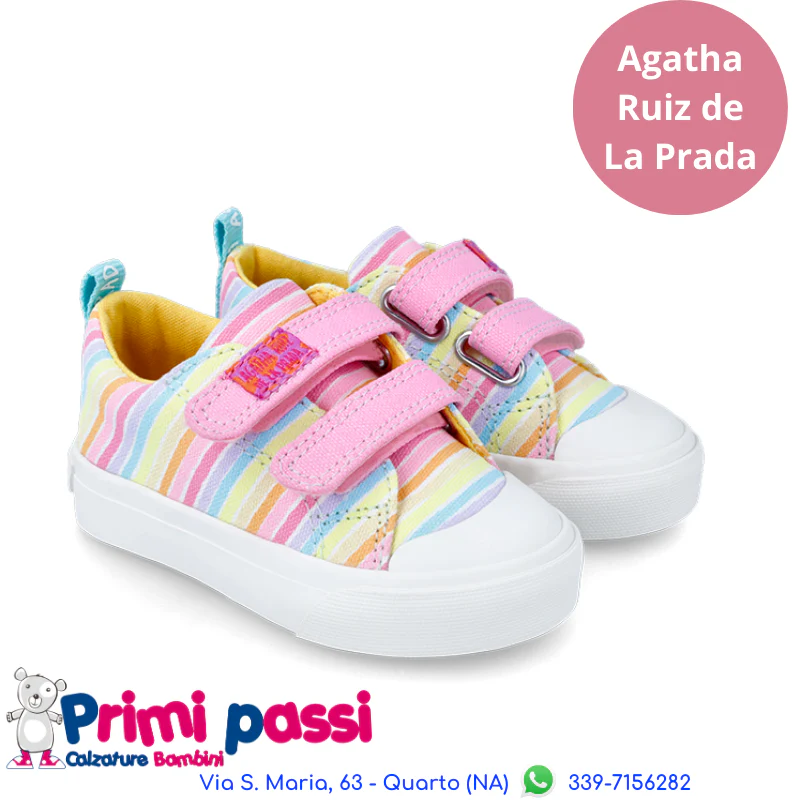 Sneakers Tela Femminuccia Rainbow - immagine 2