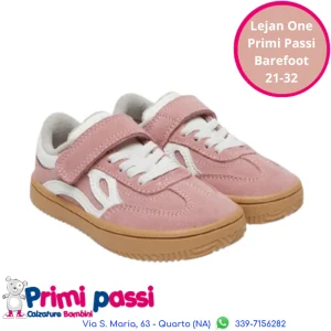 Lejan One Rosa Chiaro - Barefoot per bambini