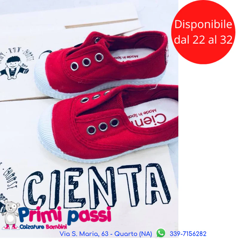 Sneakers Tela - Rosso - immagine 2