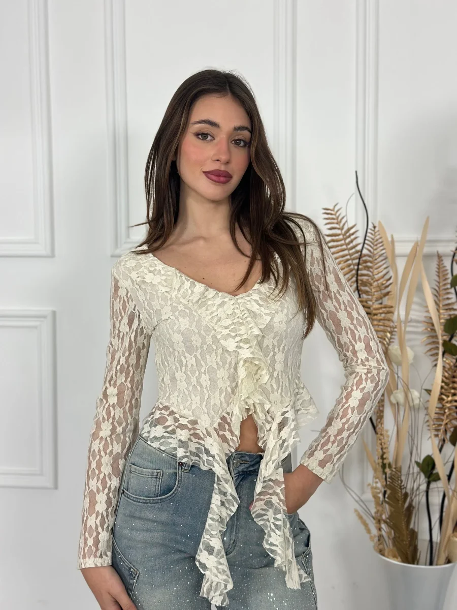 Maglia Rouches GIA6379 - immagine 4