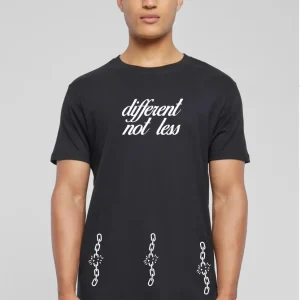 T SHIRT DIFFERENT NOT LESS NERA
