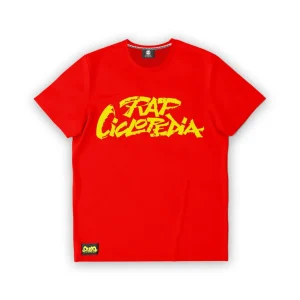 SUOS X TORMENTO RAP CICLOPEDIA T SHIRT ROSSA