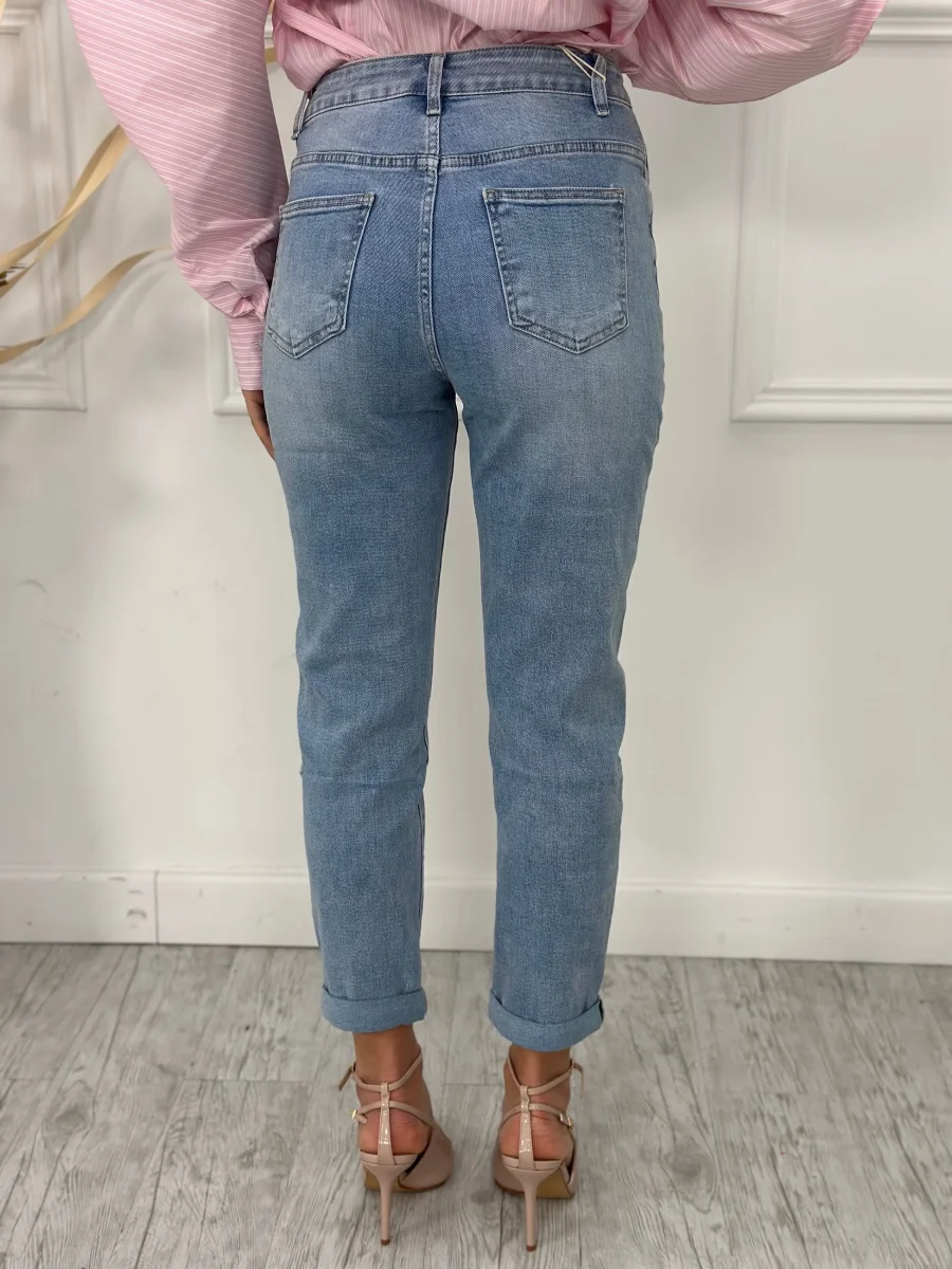 Jeans Mon Fit M7648 (elastico) - immagine 4