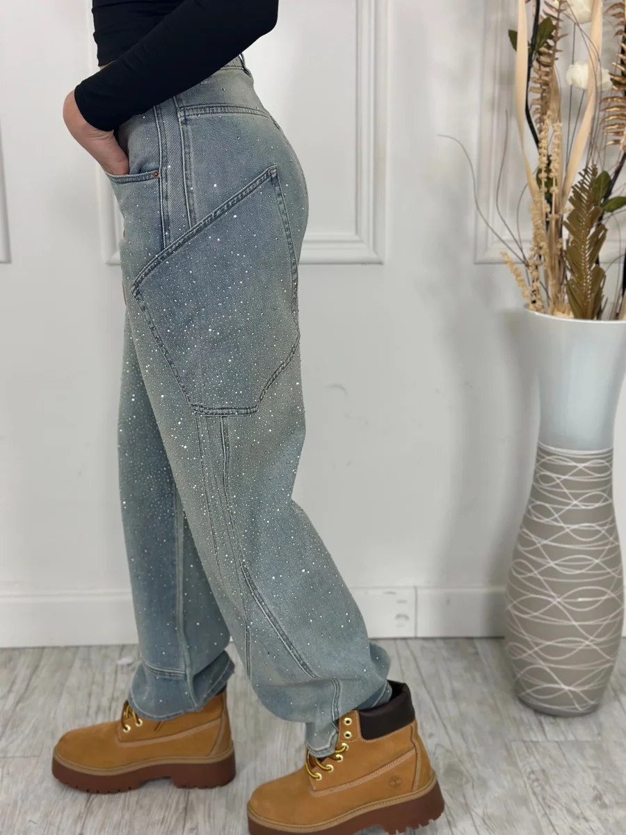 Jeans Balloon Brillantini DX6040 - immagine 5