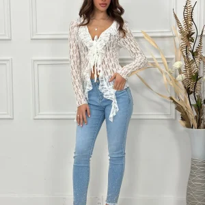 Jeans Push Up brillantini LM746